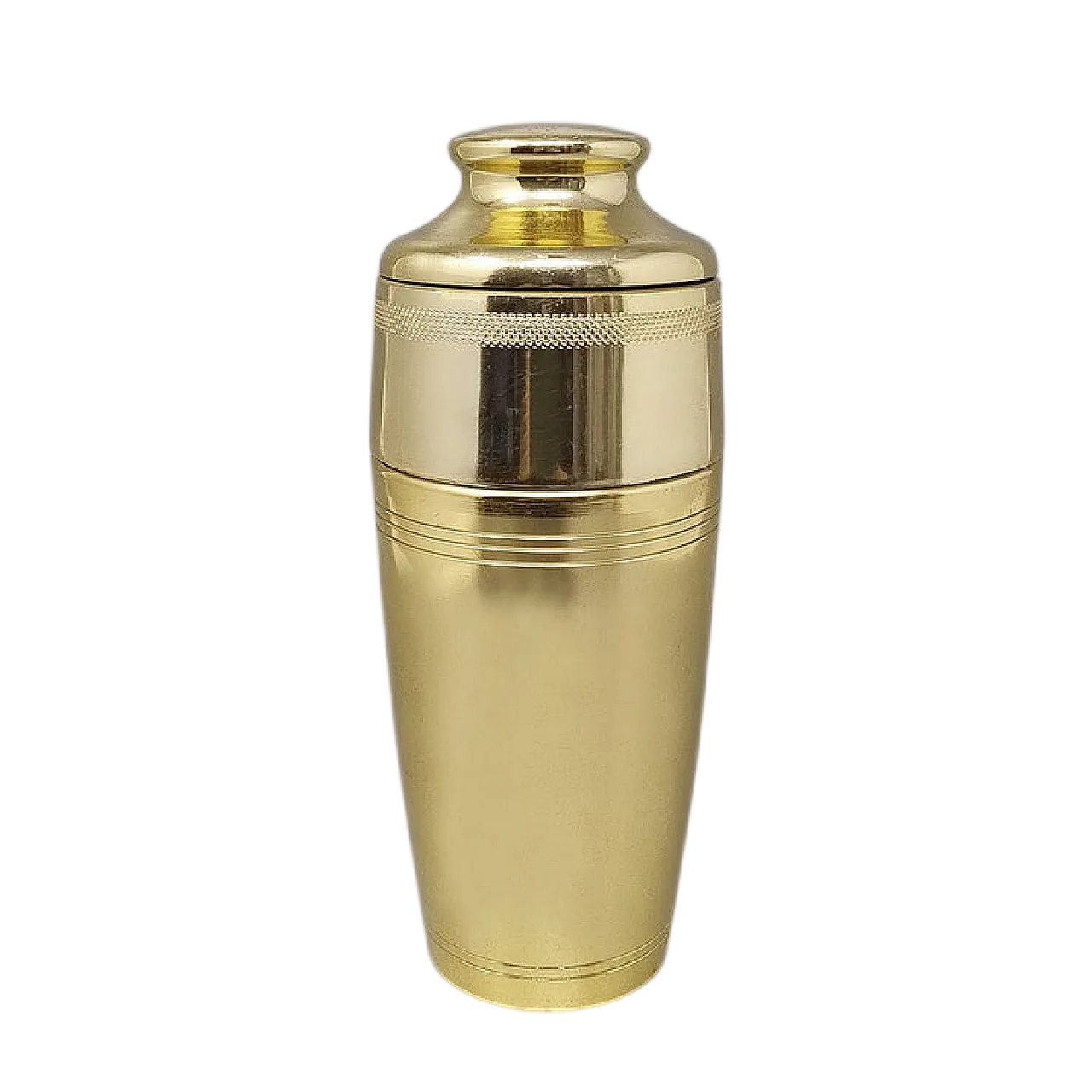 Shaker per cocktail in metallo, anni '70 6