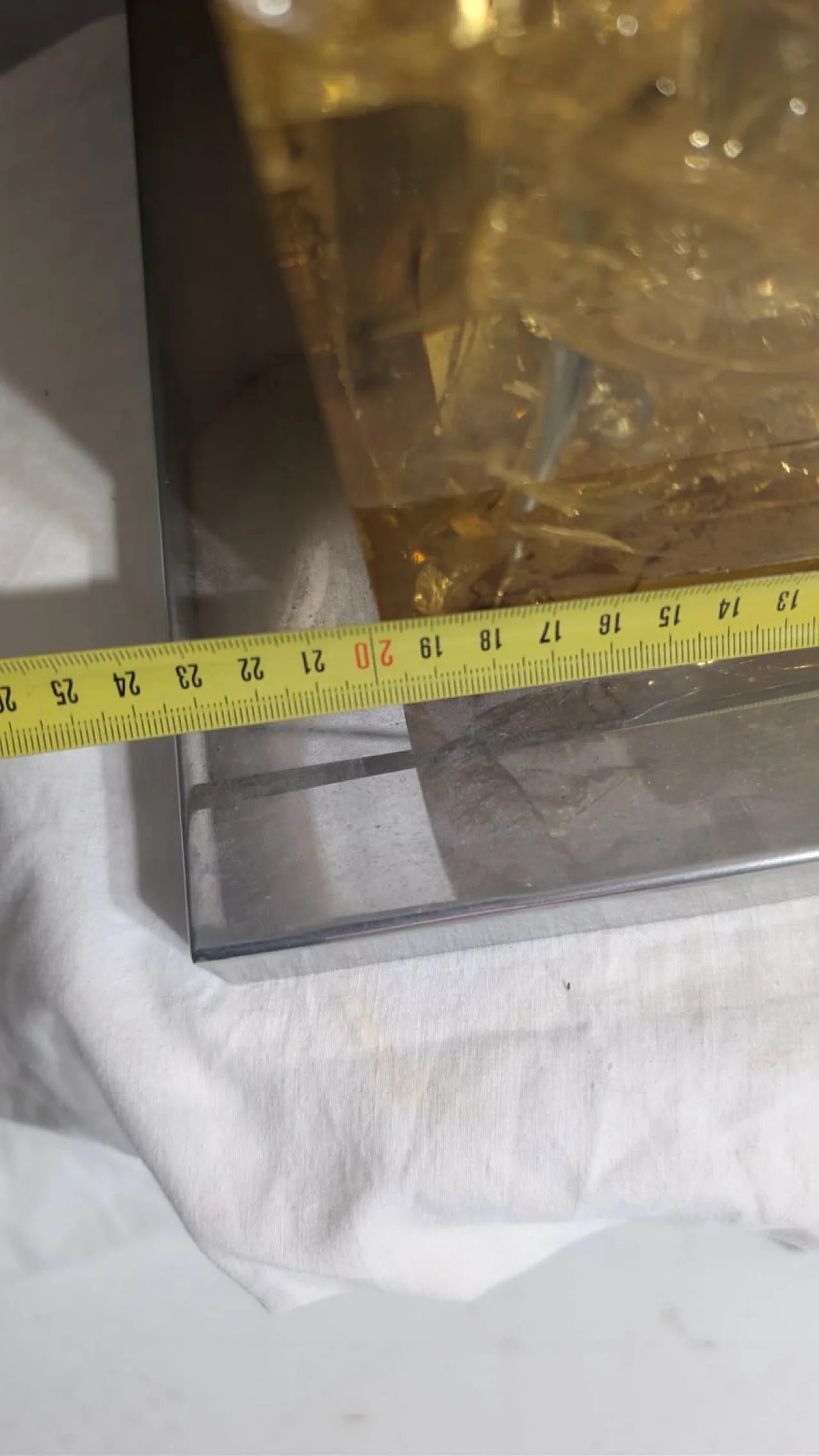 French Resin Table Lamp, 70s 8