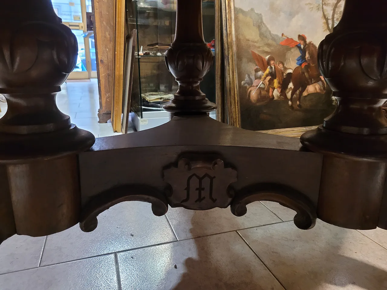 Tavolo vittoriano in varie essenze di legno, Regno Unito, '800 4