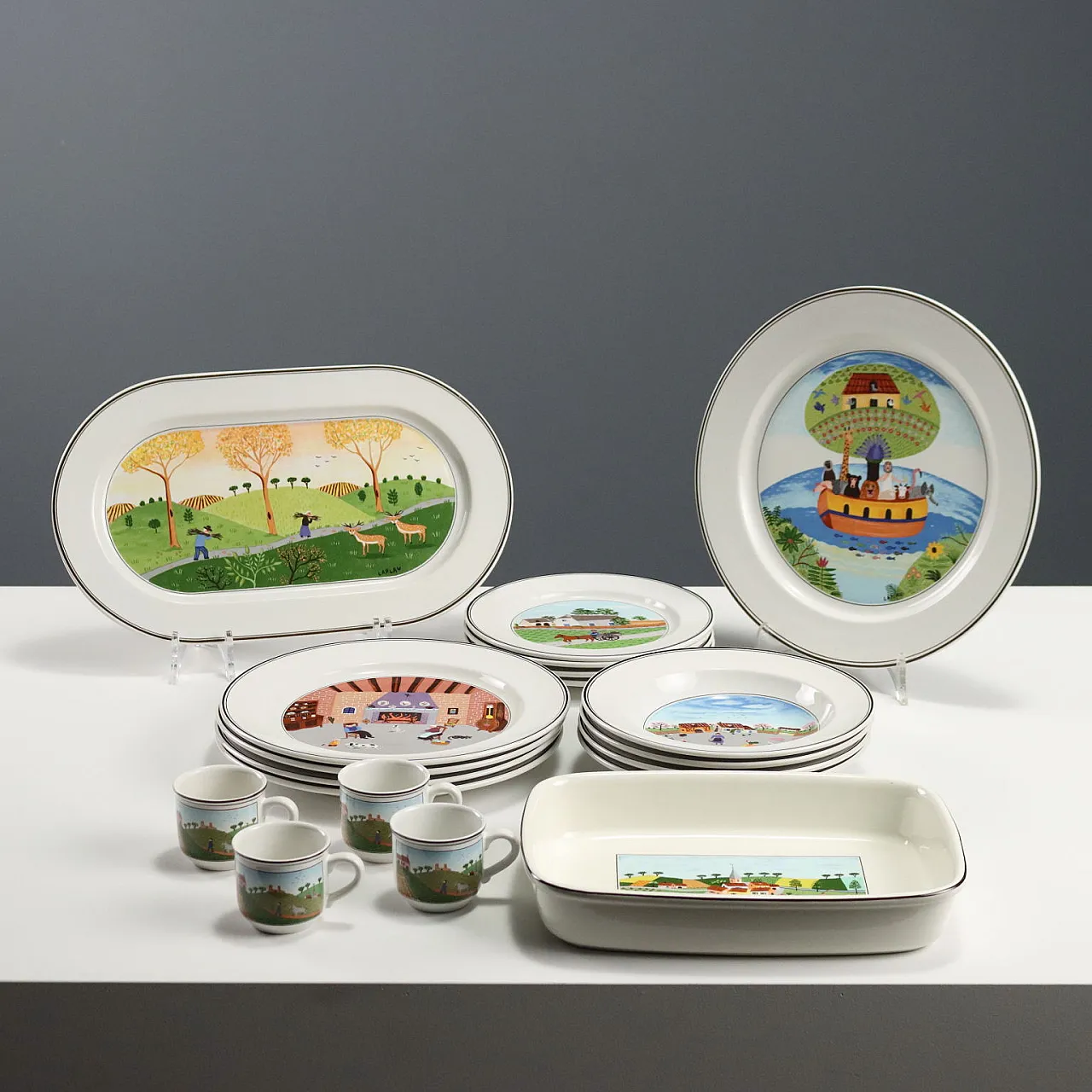 Servizio di stoviglie in porcellana Villeroy & Boch, '900 1