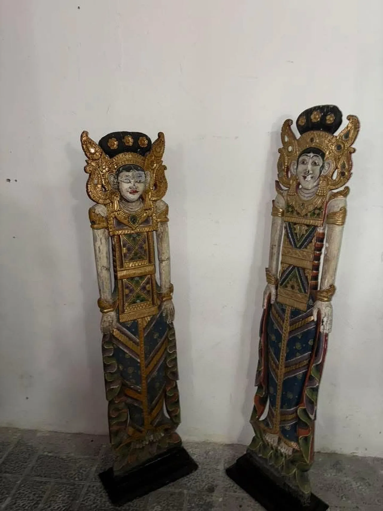 Coppia statue balianesi, anni '20 5