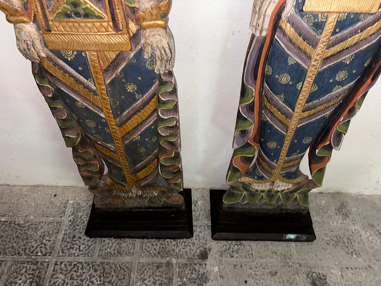 Coppia statue balianesi, anni '20 6