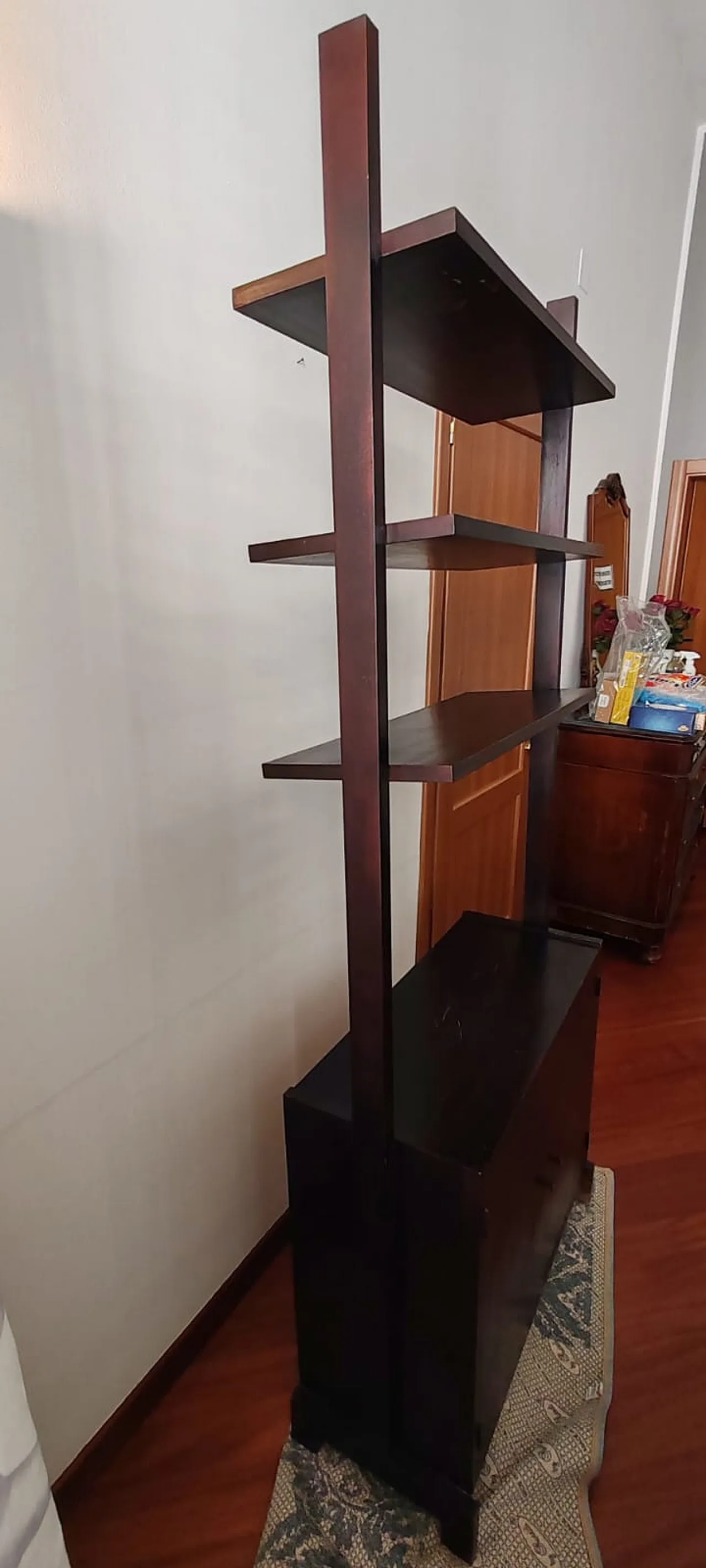 Librerie in legno e metallo anni 60/70 5