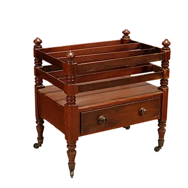 Portariviste in mogano, primo '900