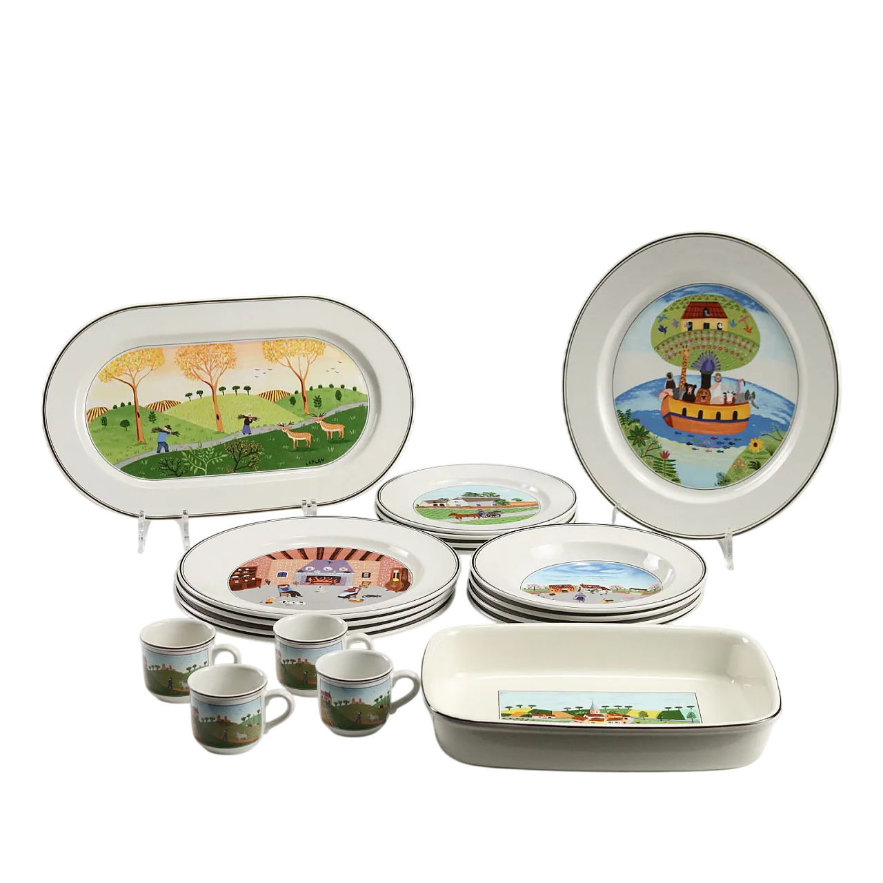 Servizio di stoviglie in porcellana Villeroy & Boch, '900 11