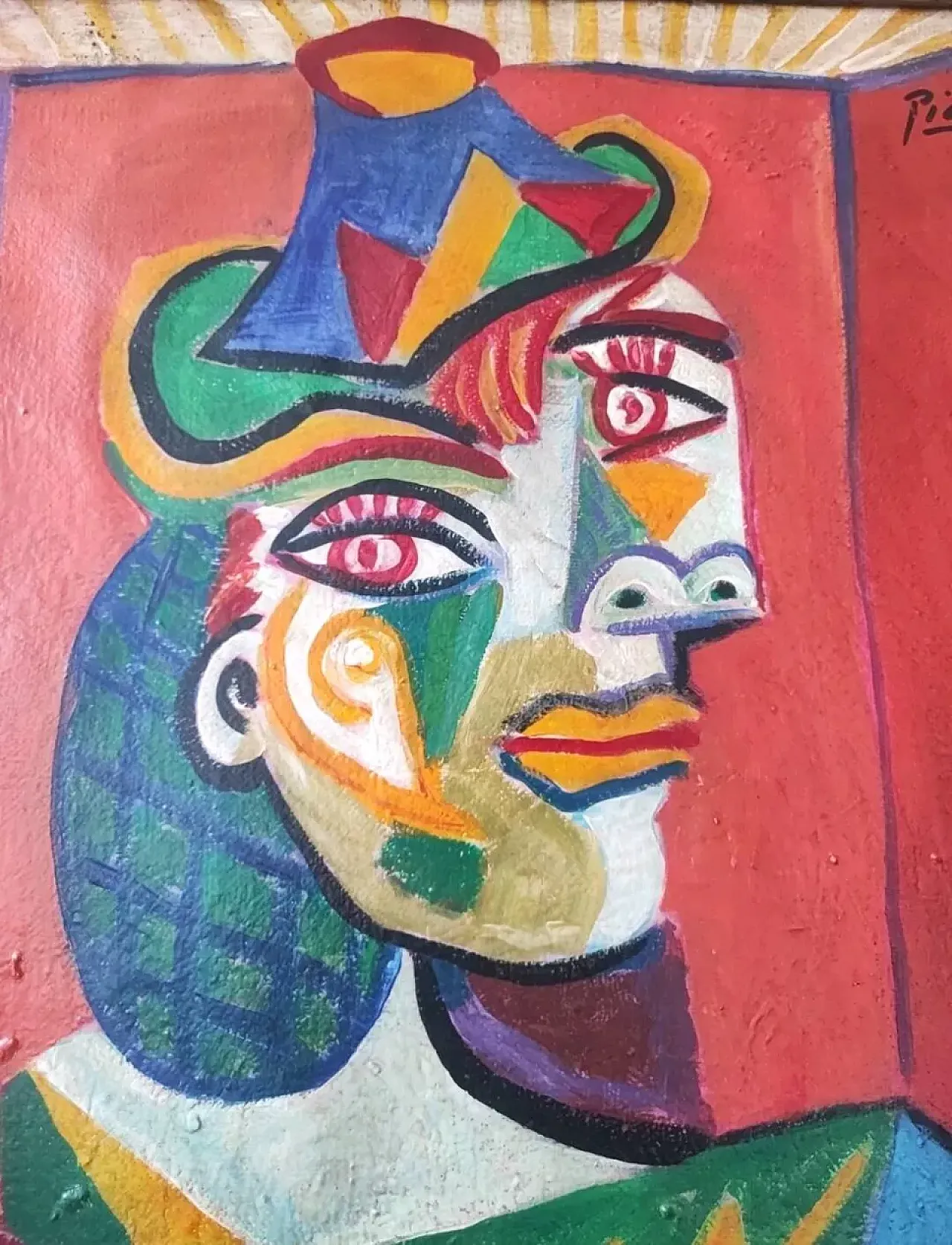 Ritratto cubista di donna di Picasso, primo '900 5