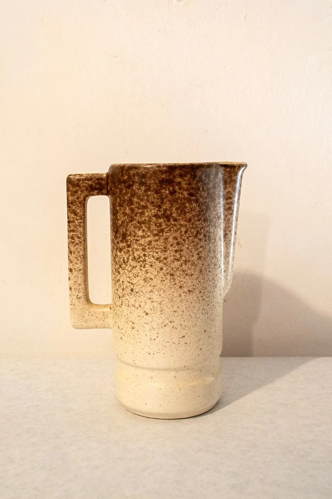 Caraffa con 6 bicchieri di Albino Reggiori, anni '70 2