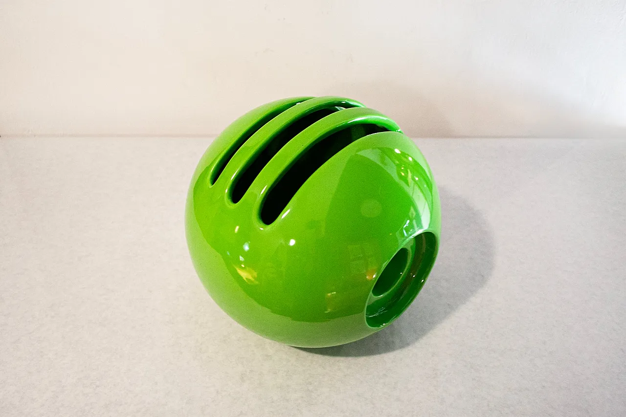 Vaso La Bolla in ceramica di Enzo Bioli per Il Picchio Italia, anni 60 1