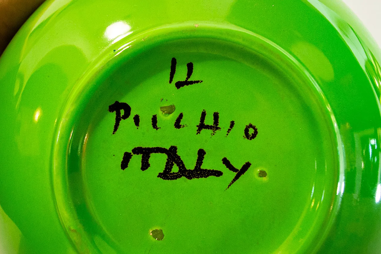 Vaso La Bolla in ceramica di Enzo Bioli per Il Picchio Italia, anni 60 5