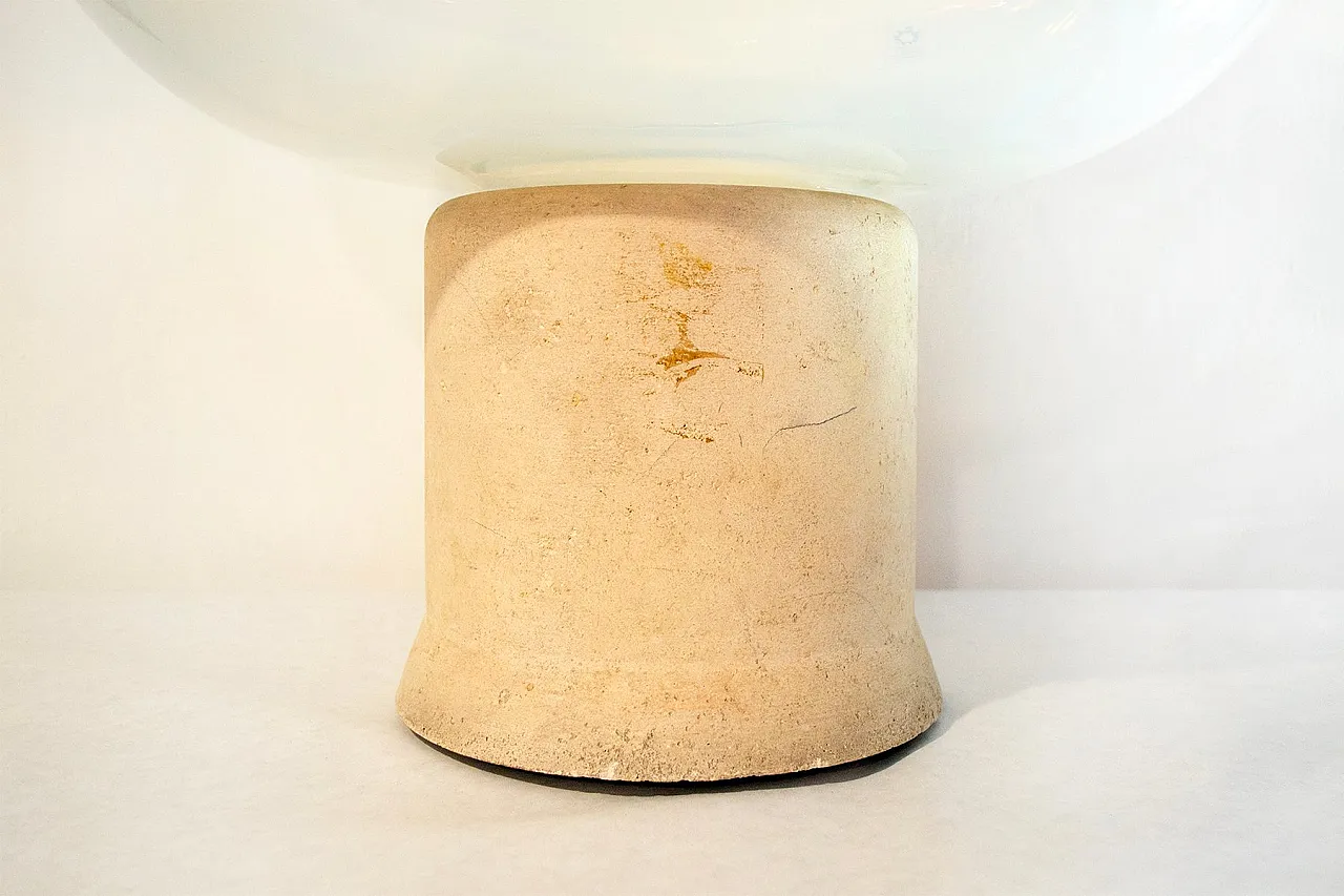 Lampada Aghia in vetro di Murano di Pamio e Toso per Leucos, anni '70 6