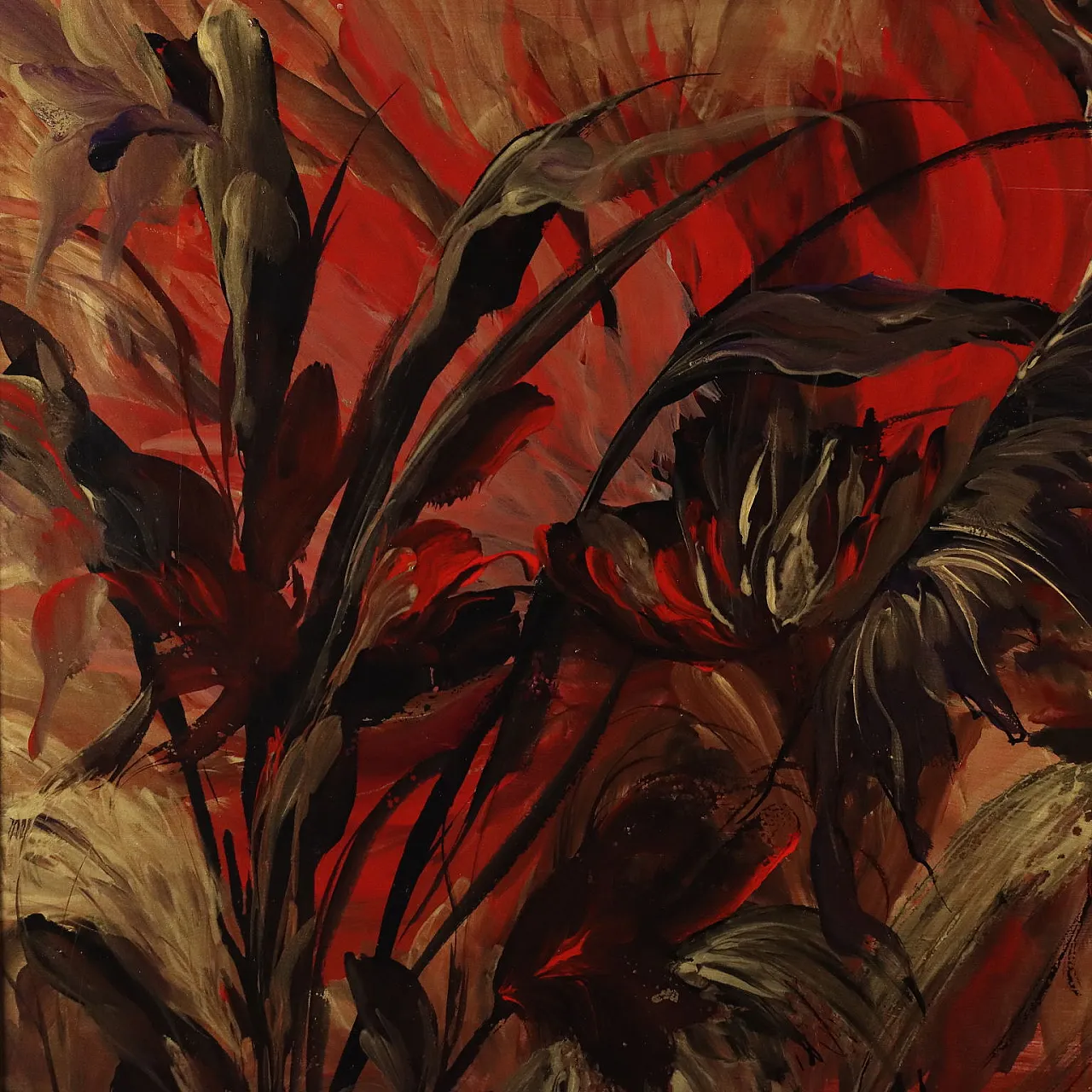 Annabel Adler, tecnica mista su tela con cornice, '900 3