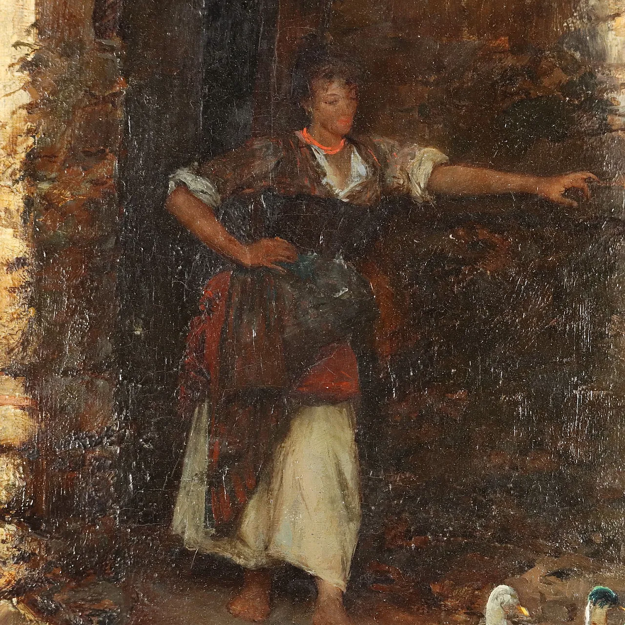 Domenico Pennacchini, olio su tavola, '800 4