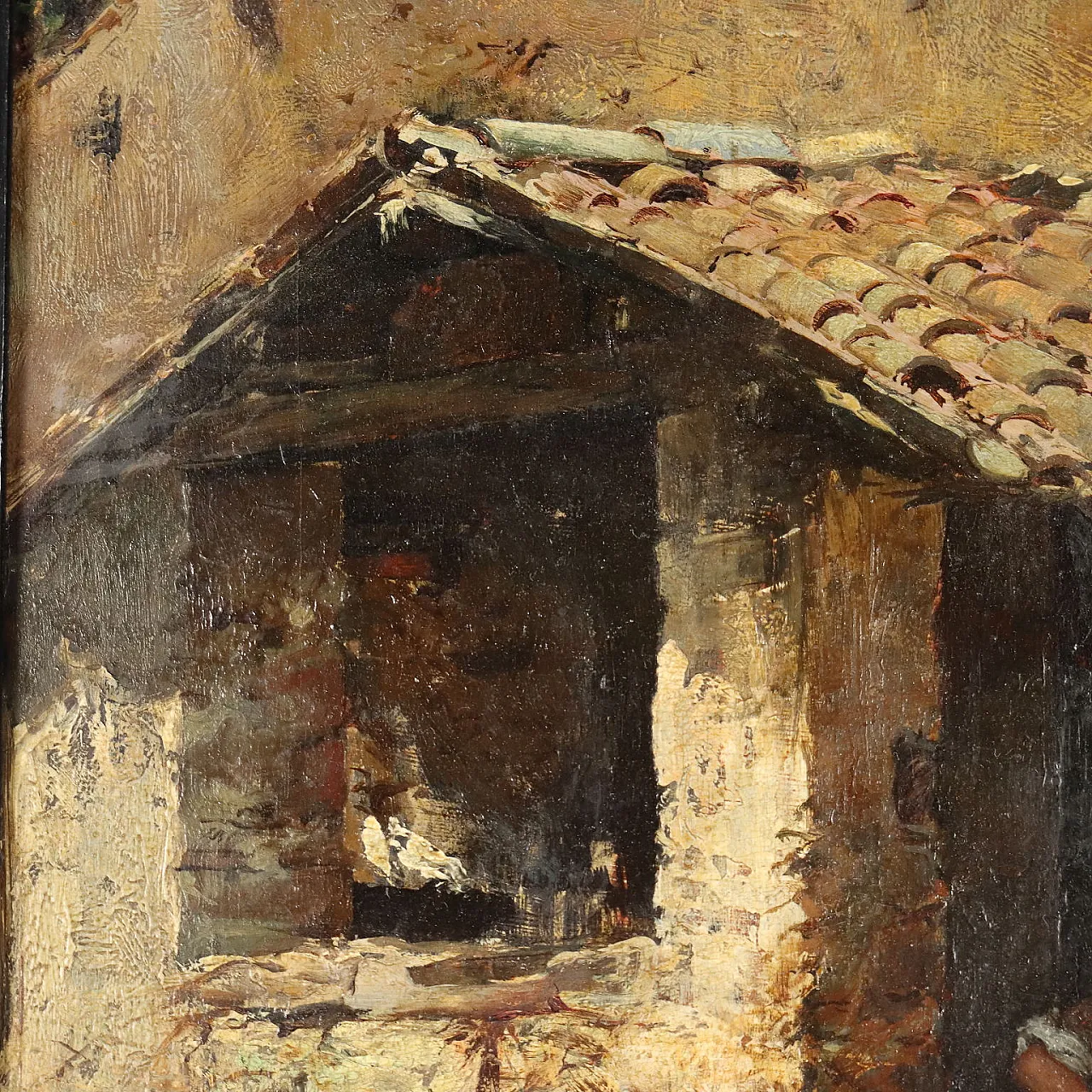 Domenico Pennacchini, olio su tavola, '800 5