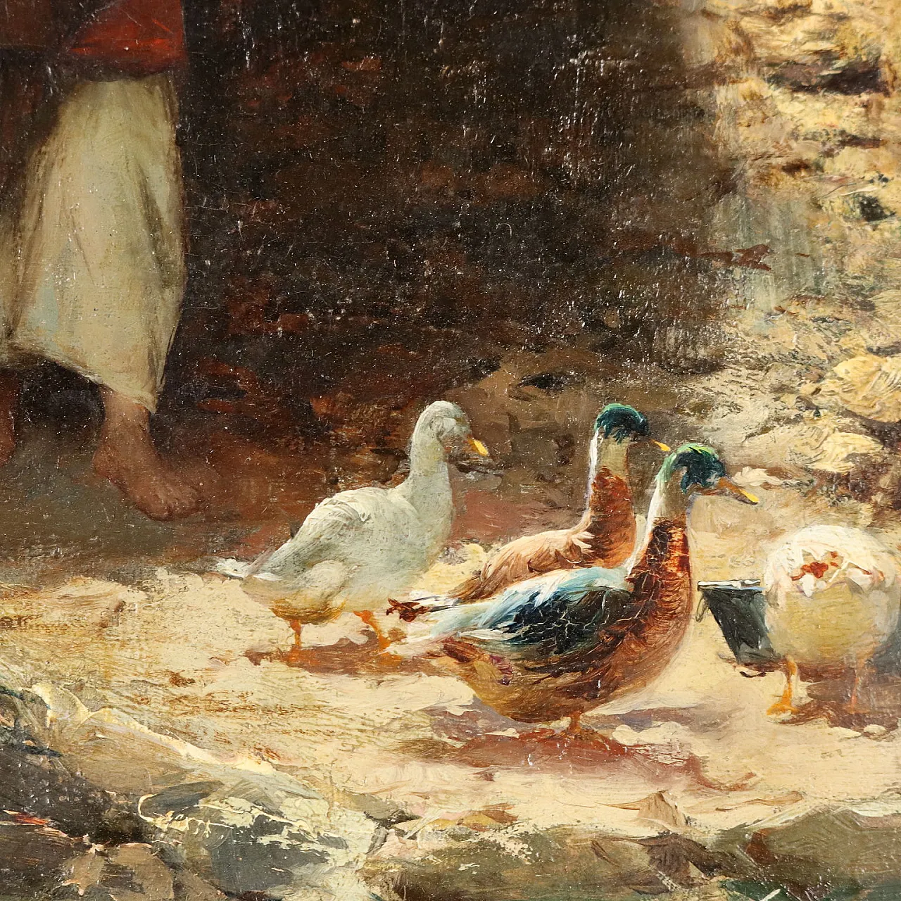 Domenico Pennacchini, olio su tavola, '800 6