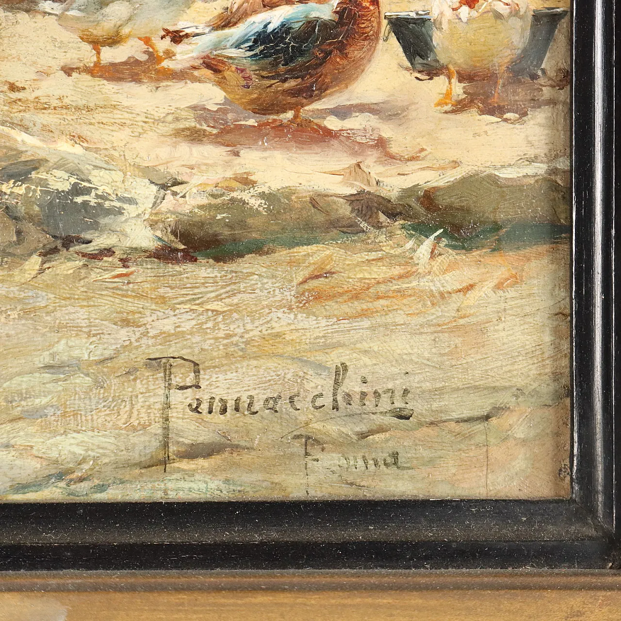 Domenico Pennacchini, olio su tavola, '800 8