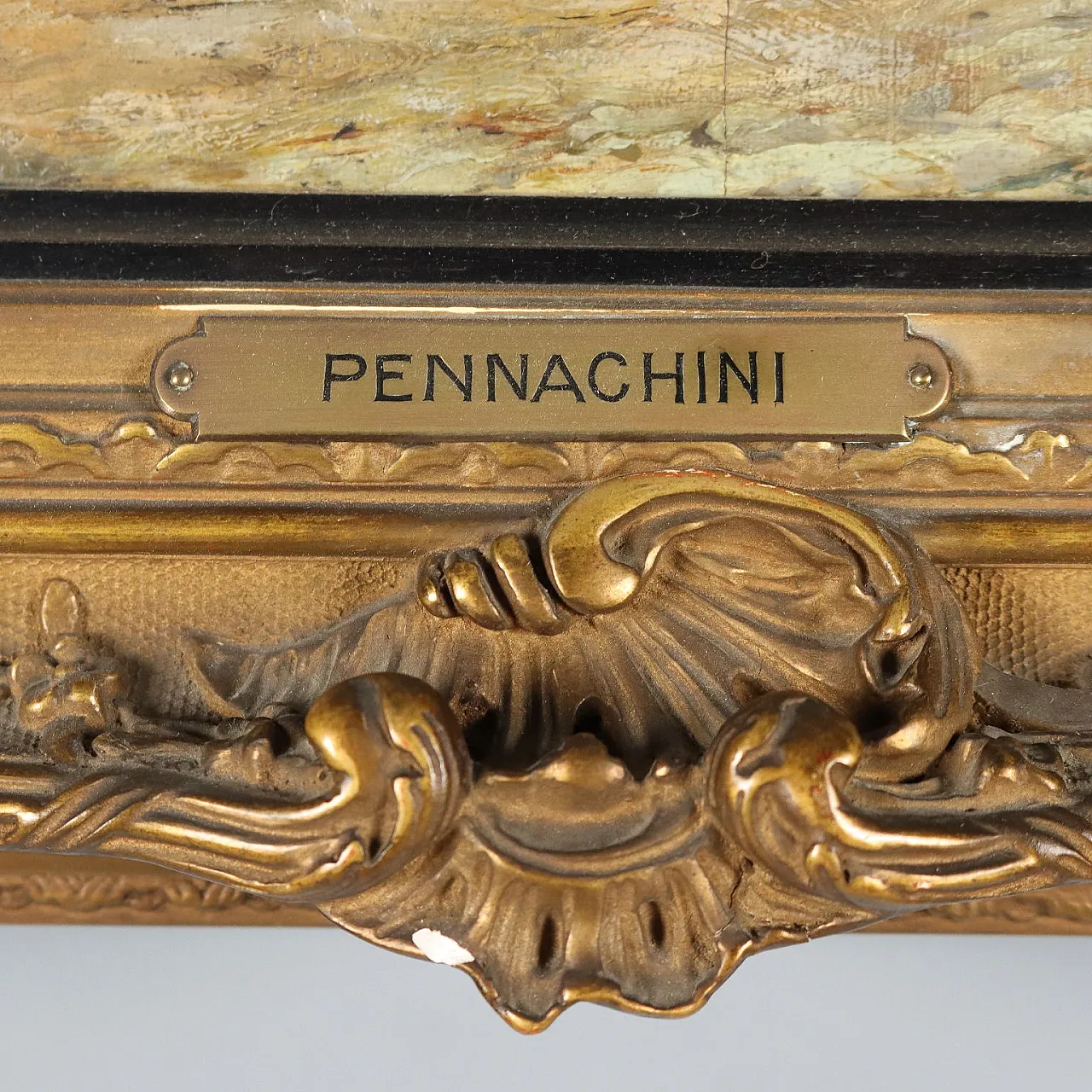 Domenico Pennacchini, olio su tavola, '800 9