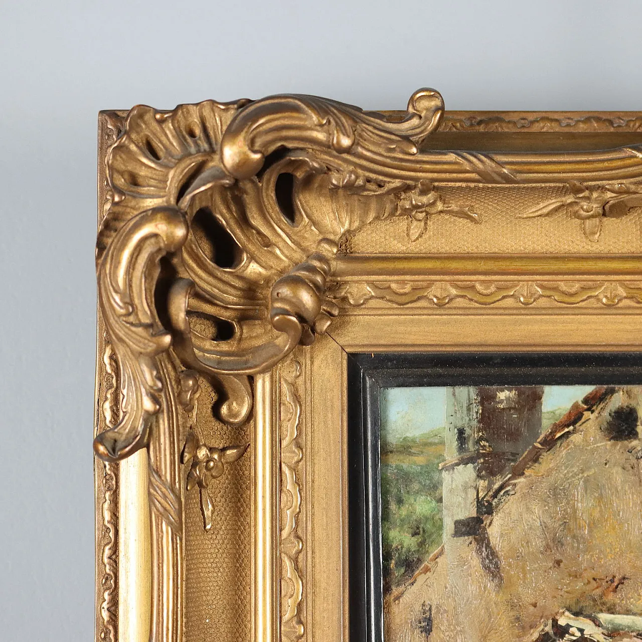 Domenico Pennacchini, olio su tavola, '800 10