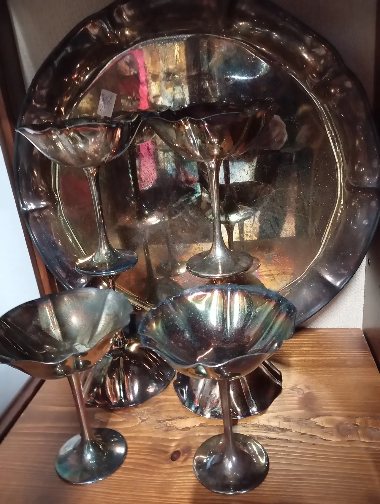 Servizio da gelato in argento, anni '90 4