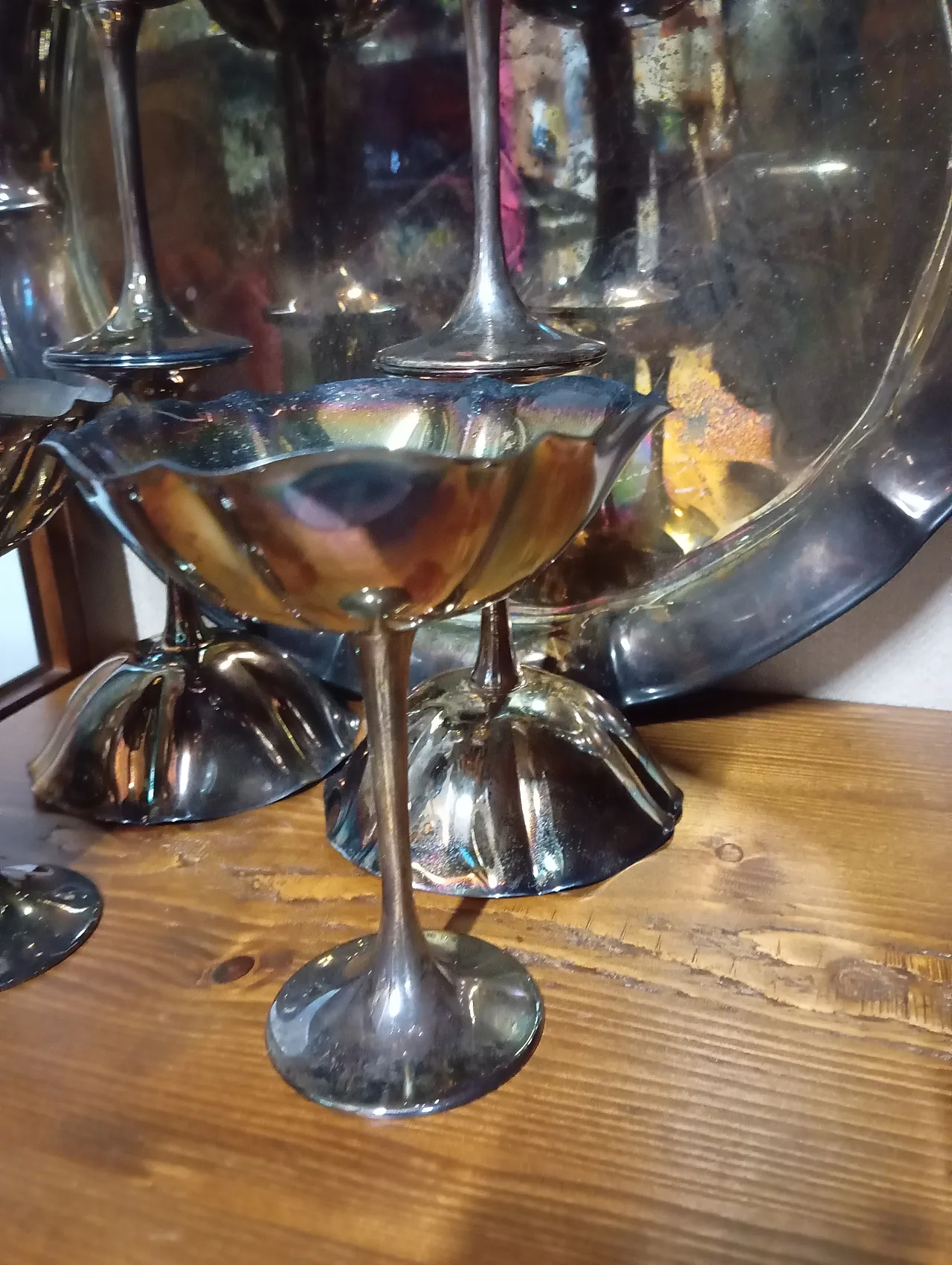 Servizio da gelato in argento, anni '90 5