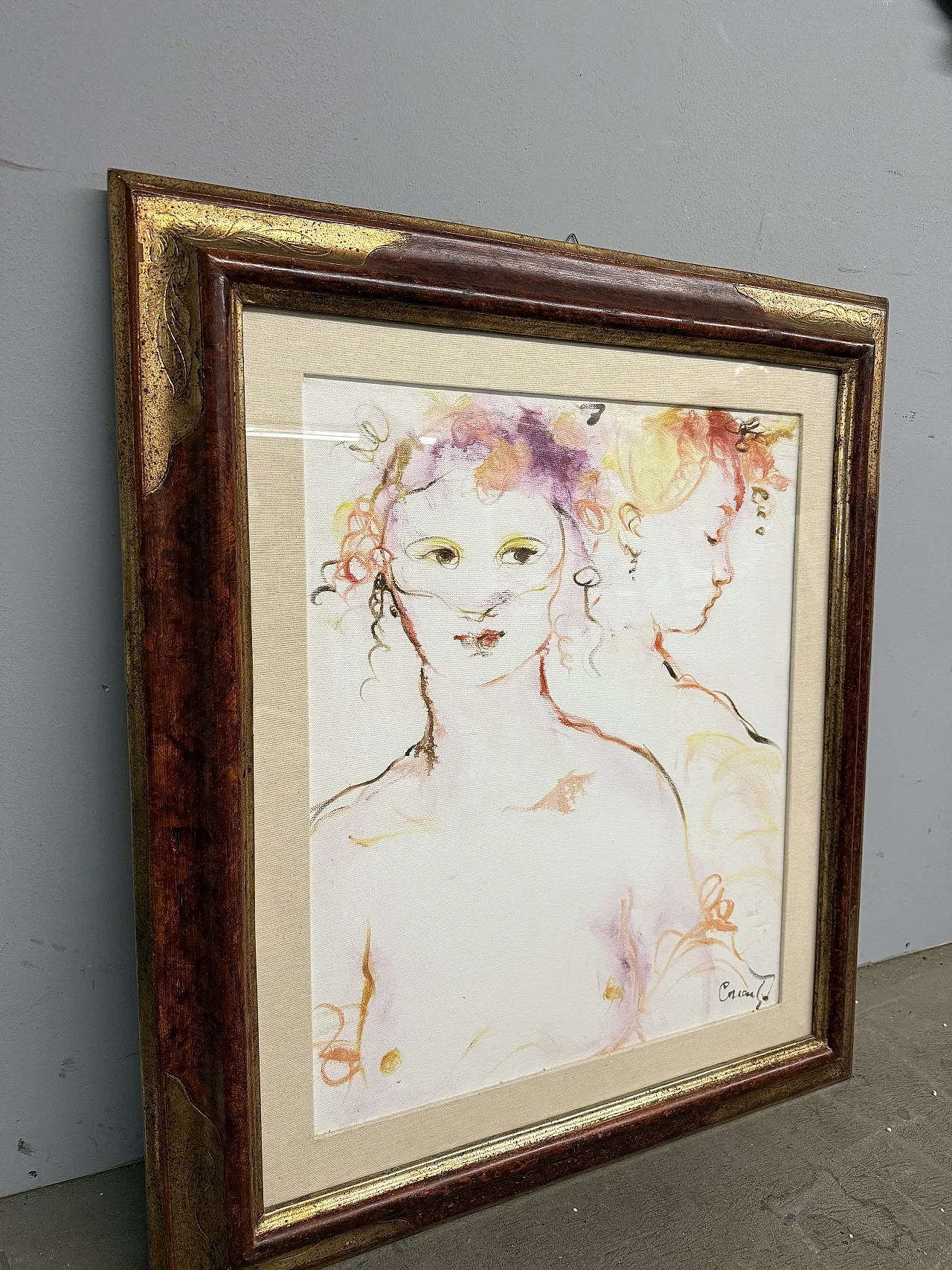 Olio su tela, Roberta Correnti, Contrapunti Cromatici, 2007 1