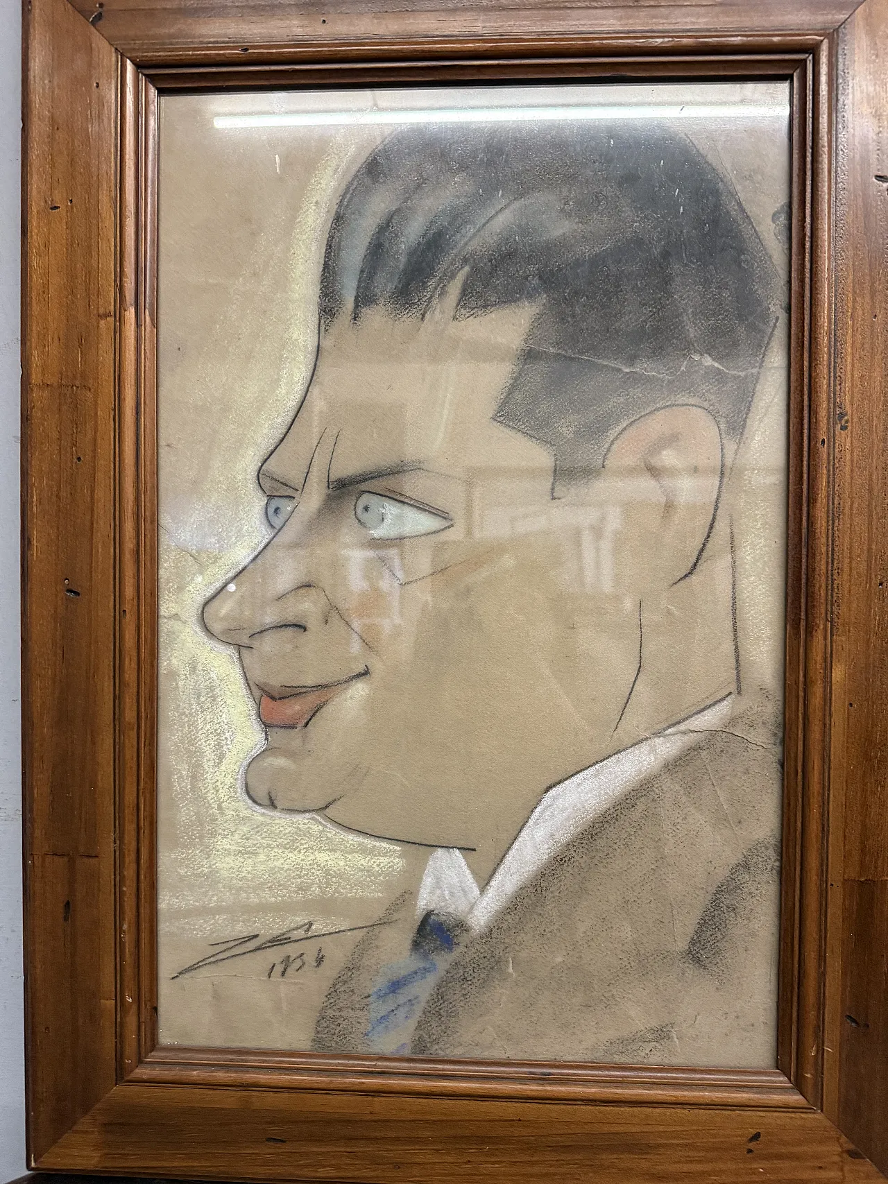 Caricatura di Giuseppe Zanino, Personaggio, 1934 1