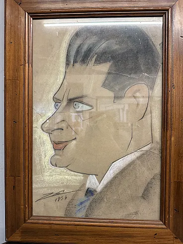 Caricatura di Giuseppe Zanino, Personaggio, 1934