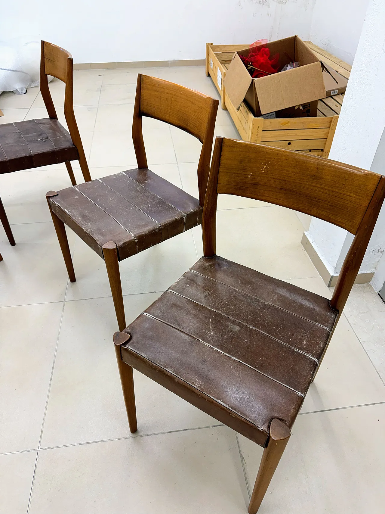 4 Chairs 77for J.L. By Niels Otto Mollers For Mobelfabrik Denmark 1960 10