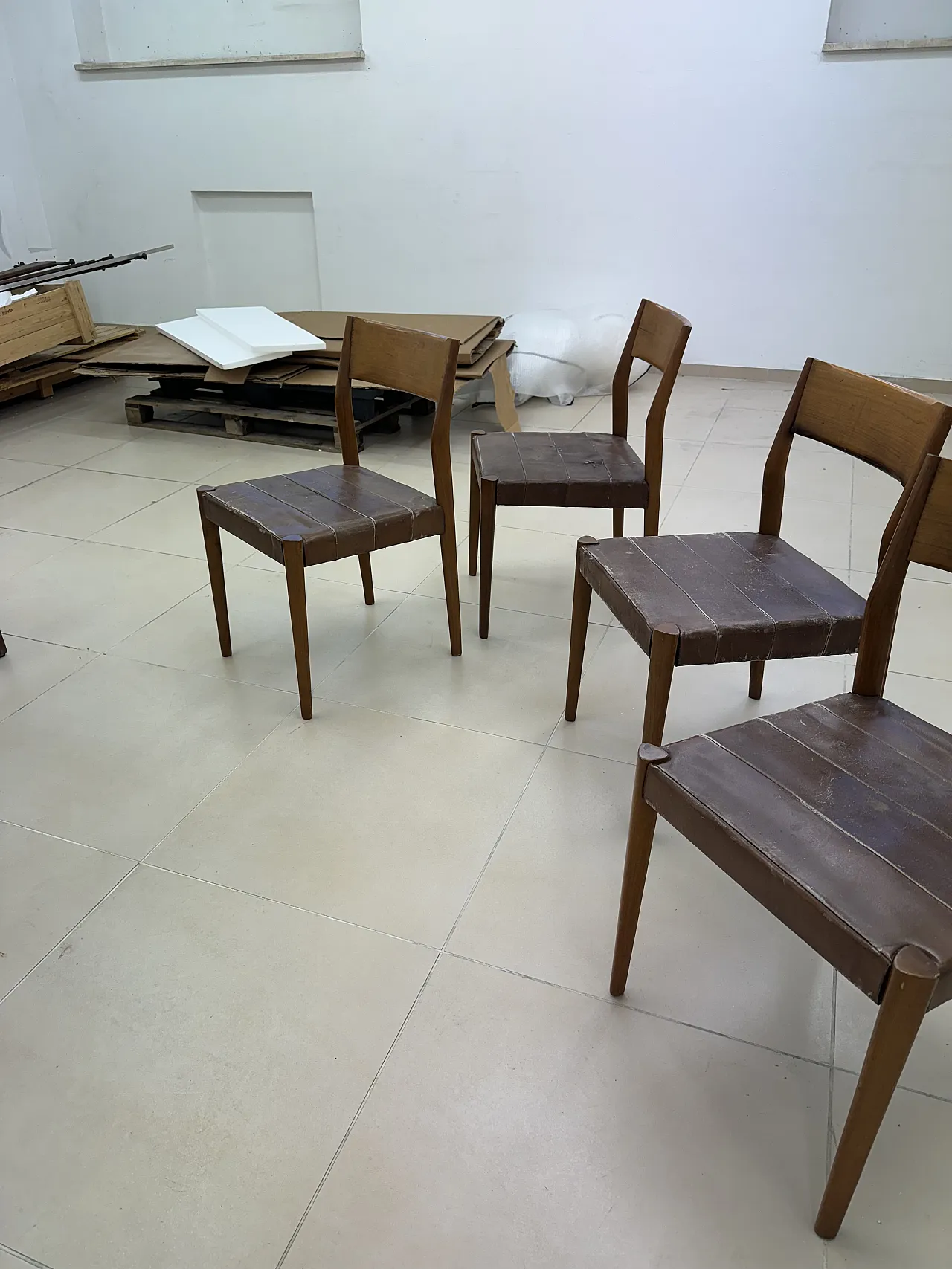 4 Chairs 77for J.L. By Niels Otto Mollers For Mobelfabrik Denmark 1960 13