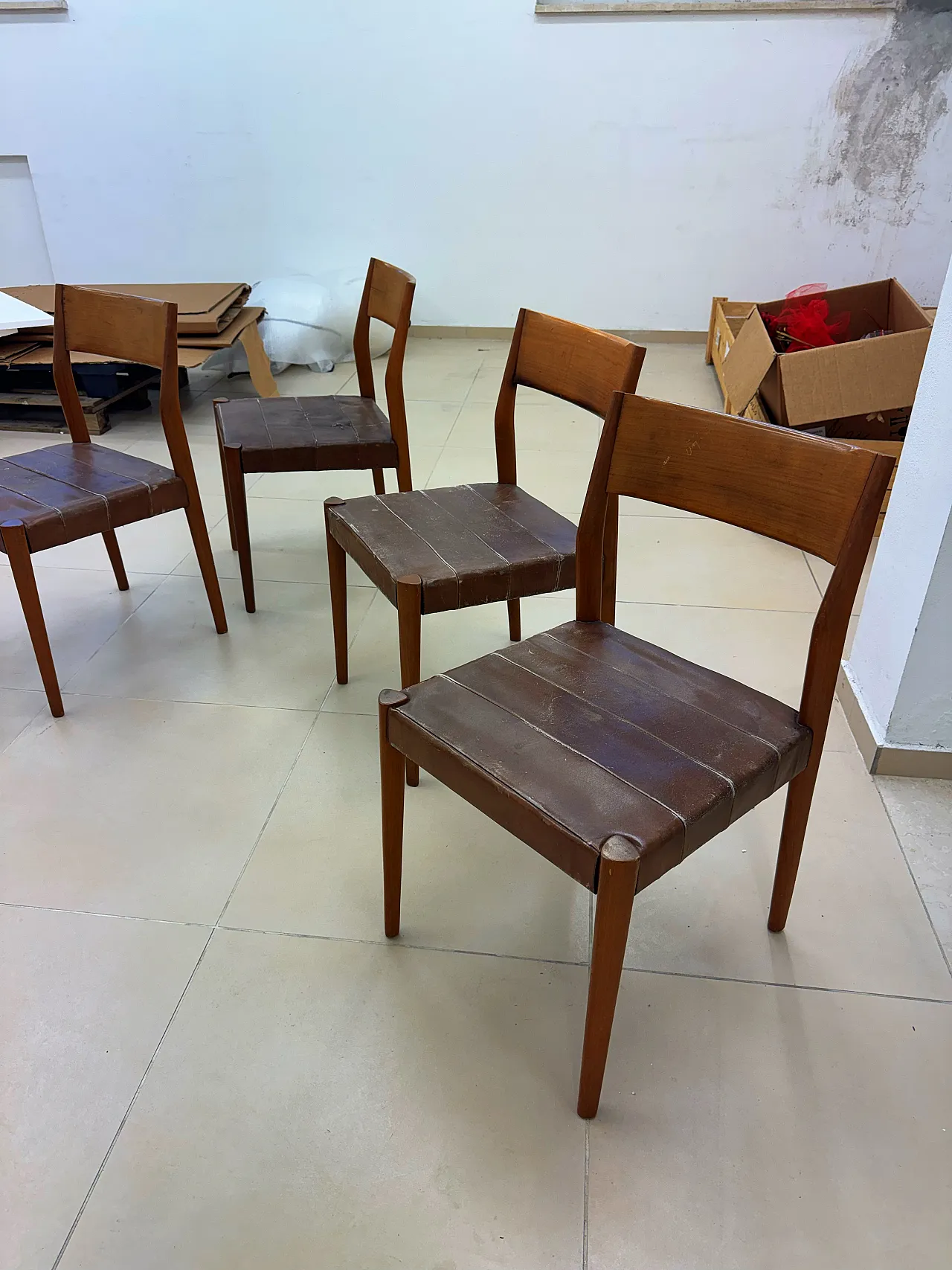4 Chairs 77for J.L. By Niels Otto Mollers For Mobelfabrik Denmark 1960 15