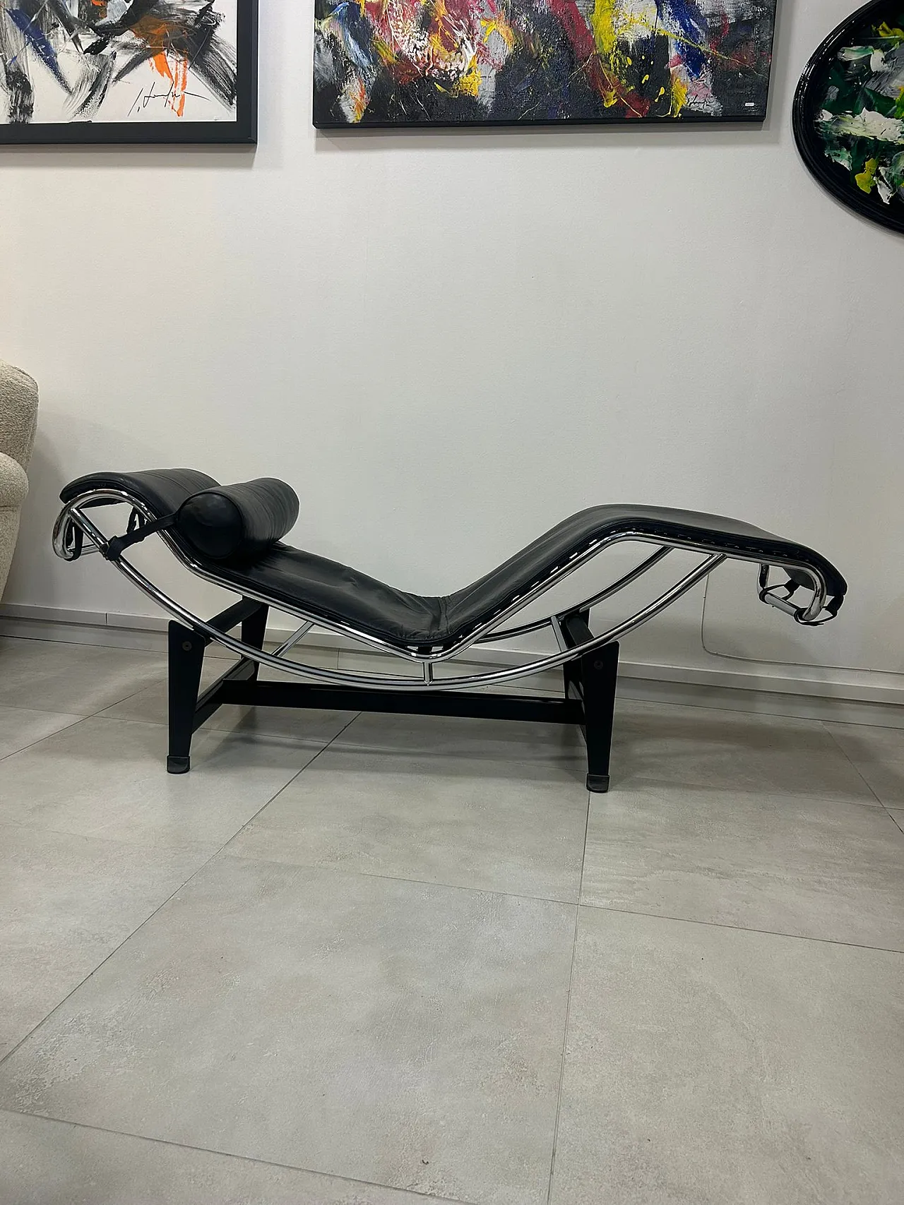 Chaise longue LC4 di Le Corbusier- ALIVAR, anni '90 5