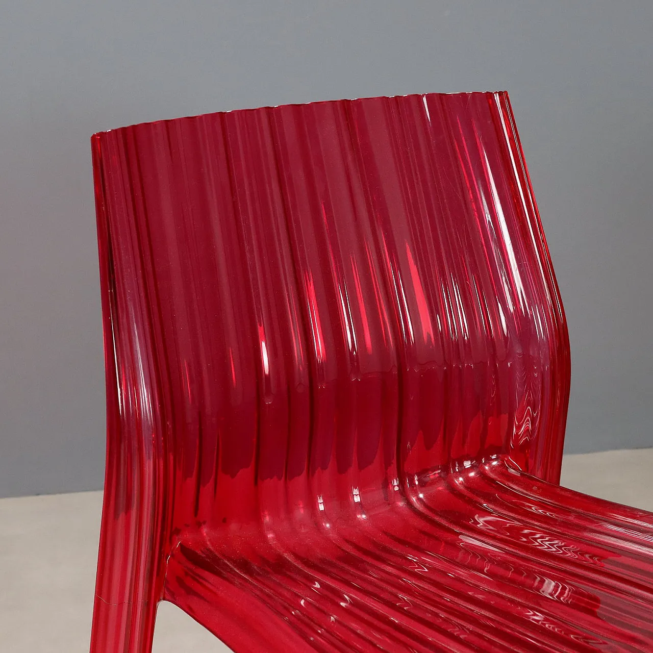 4 Sedie Kartell Frilly di Patricia Urquiola, anni 2000 6