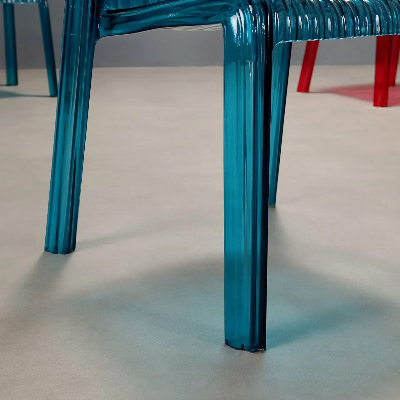 4 Sedie Kartell Frilly di Patricia Urquiola, anni 2000 8