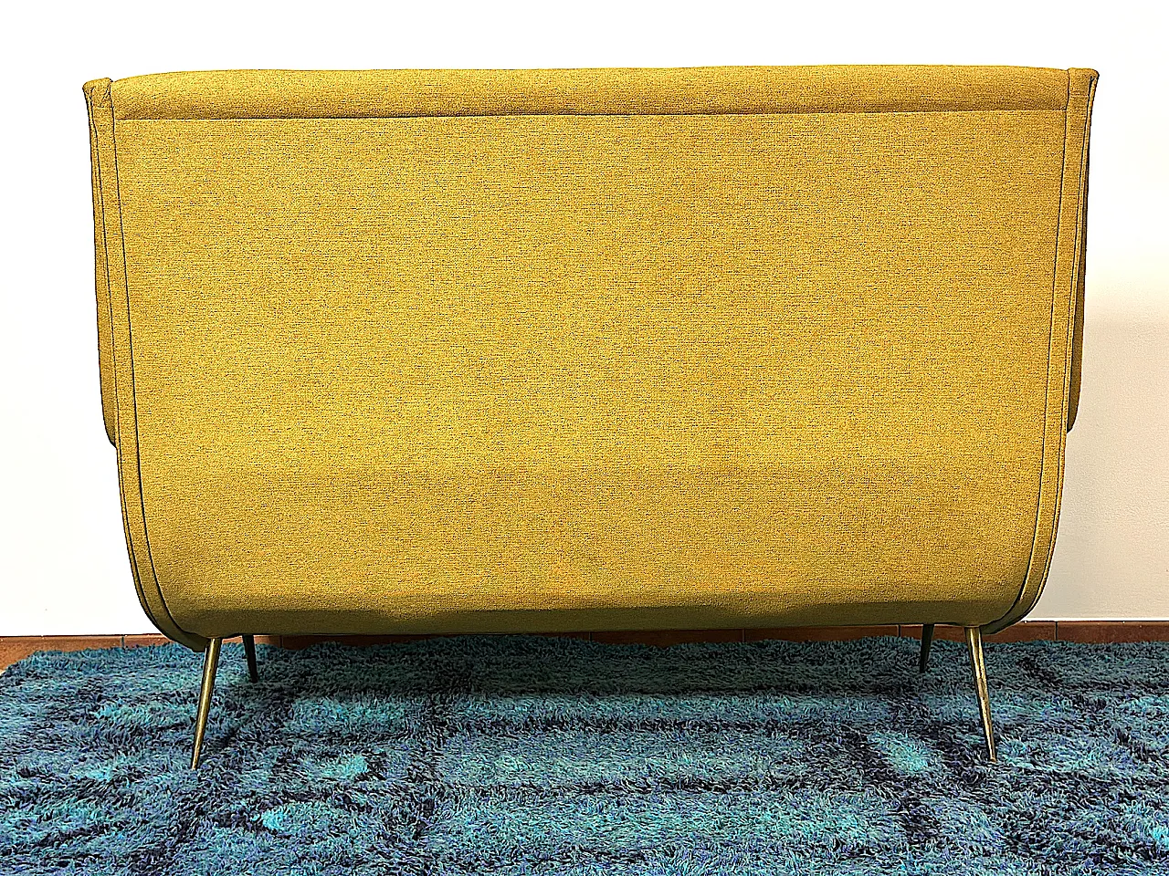 2 seater sofa by Aldo Morbelli for Isa Bergamo, 1950s 8