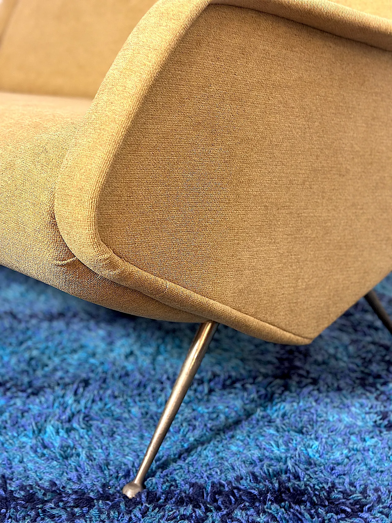 2 seater sofa by Aldo Morbelli for Isa Bergamo, 1950s 13