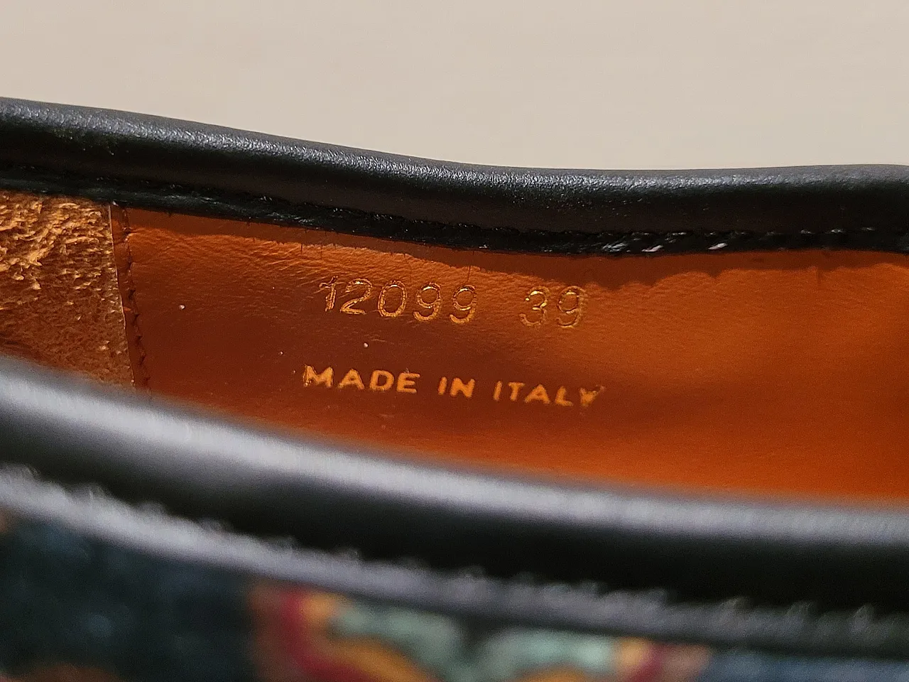 Scarpe slip-on in pelle e velluto Etro, Milano, anni 2000 10