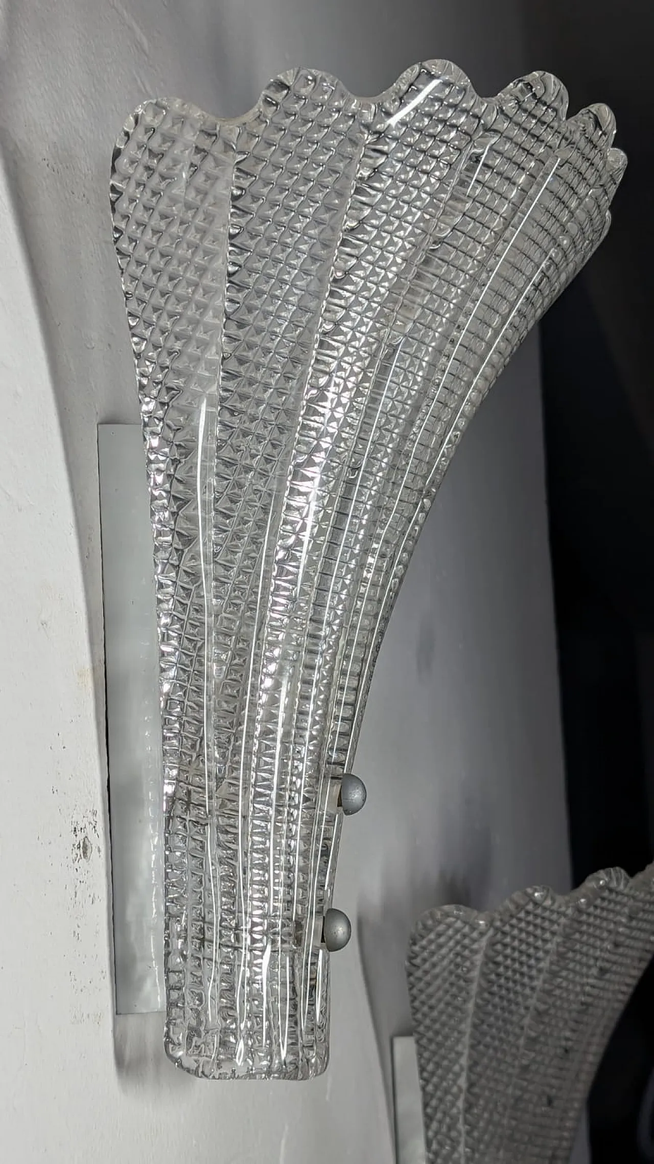 Murano Glass Wall Lamp by Barovier & Toso, 50s 4