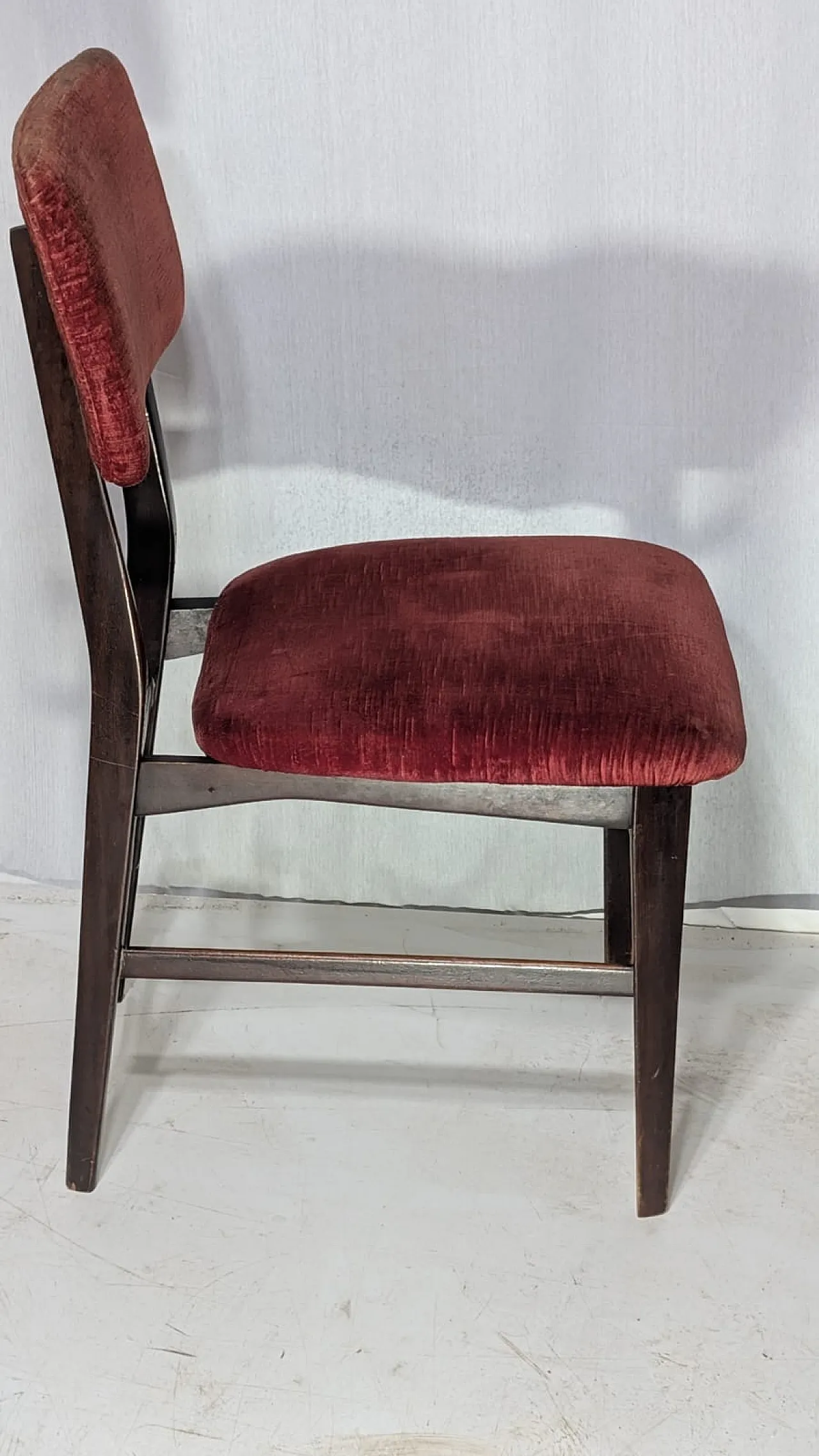 6 chairs by Vittorio Dassi, 50s 6