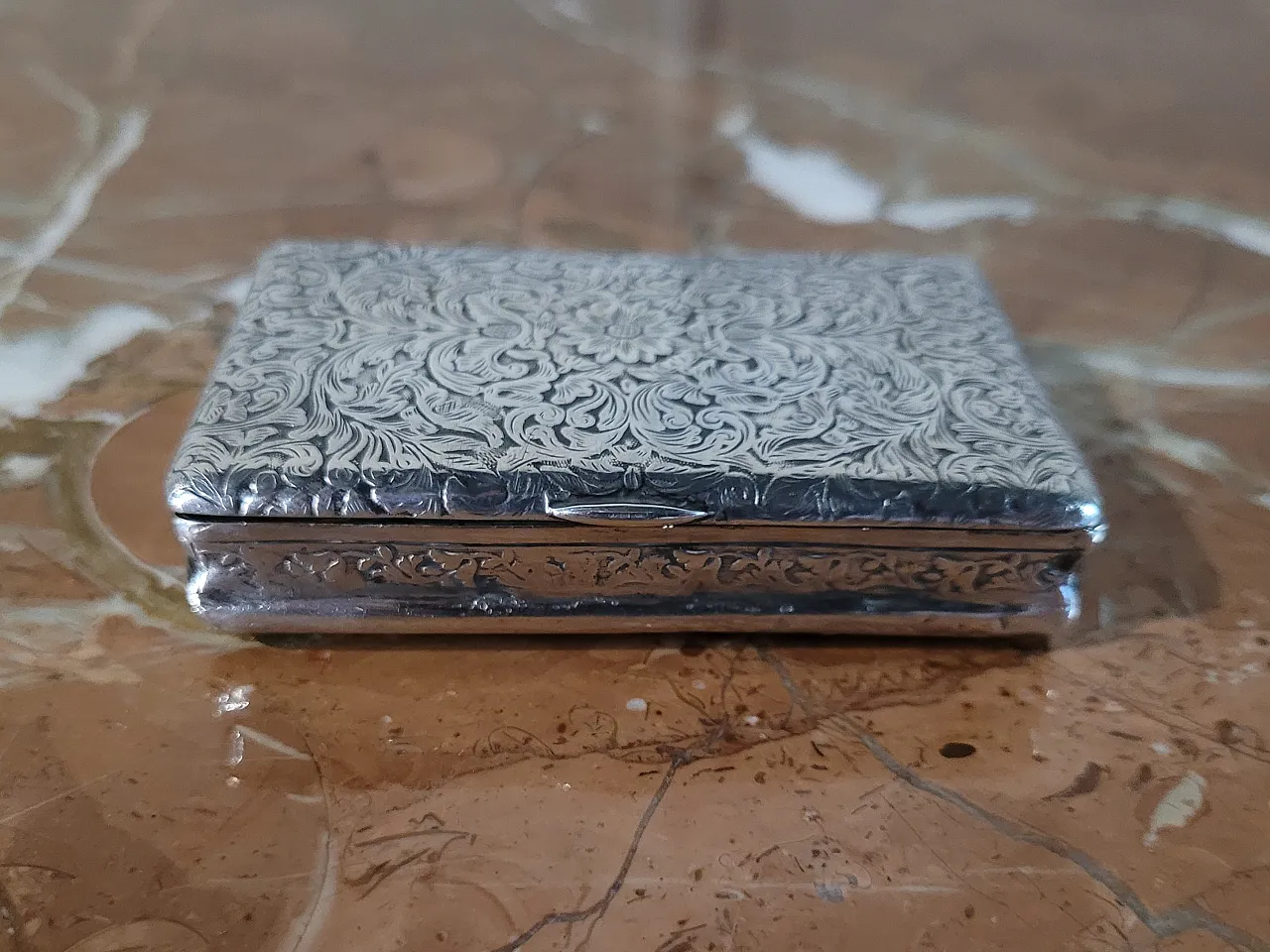 Silver and vermeil box, Italy, late 19th century 2