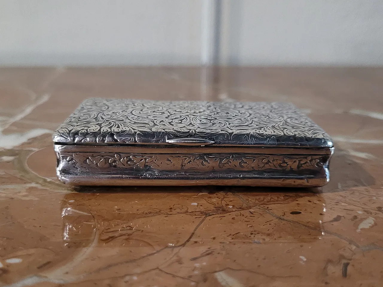 Silver and vermeil box, Italy, late 19th century 3