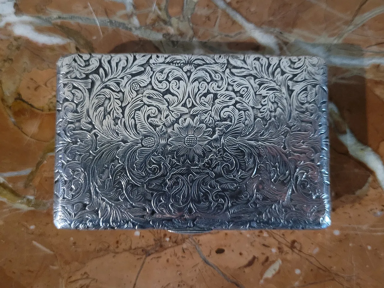 Silver and vermeil box, Italy, late 19th century 7