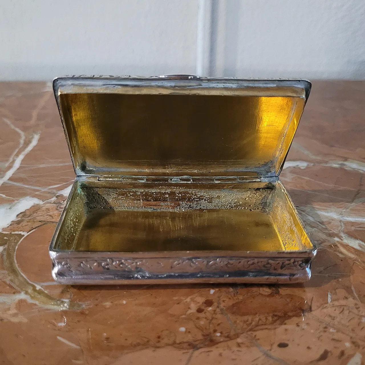 Silver and vermeil box, Italy, late 19th century 8