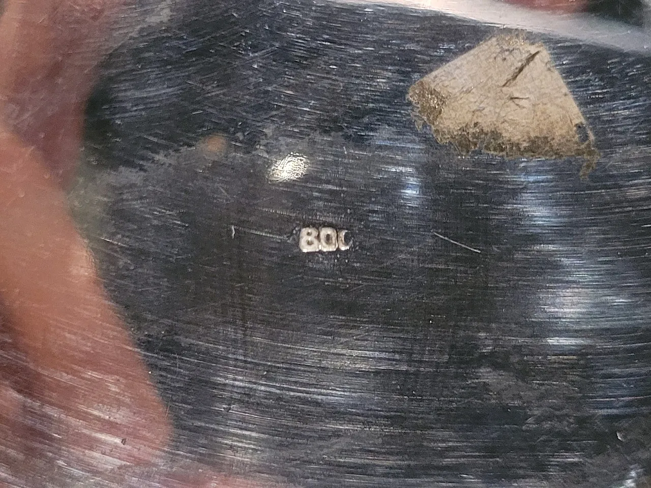 Caffettiera in argento 800, ebano, e corallo, Italia, anni '30 10