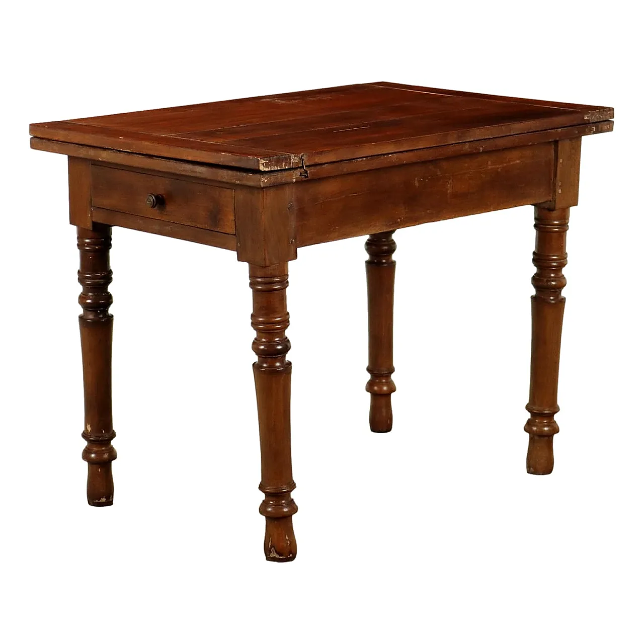 French wood flap table 1