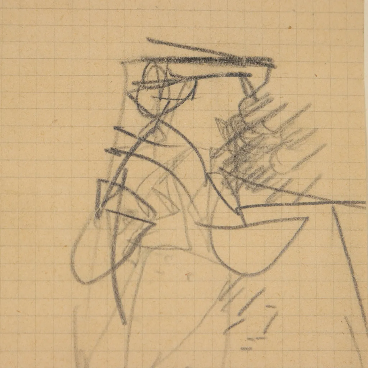 Disegno di Emilio Scanavino, anni '50 4