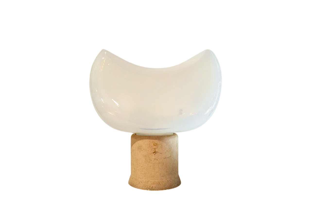 Lampada Aghia in vetro di Murano di Pamio e Toso per Leucos, anni '70 8