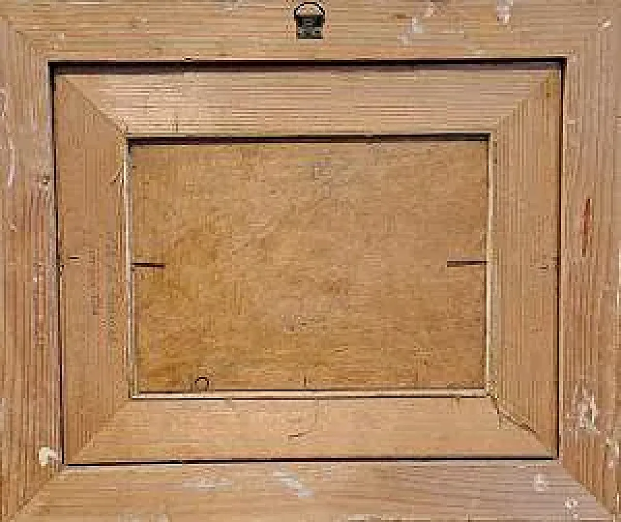 Interior with Bagpipers, oil on panel, 19th century 9