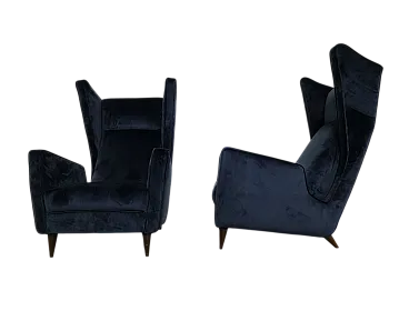 Coppia di poltrone di Mario Oreglia, 1949