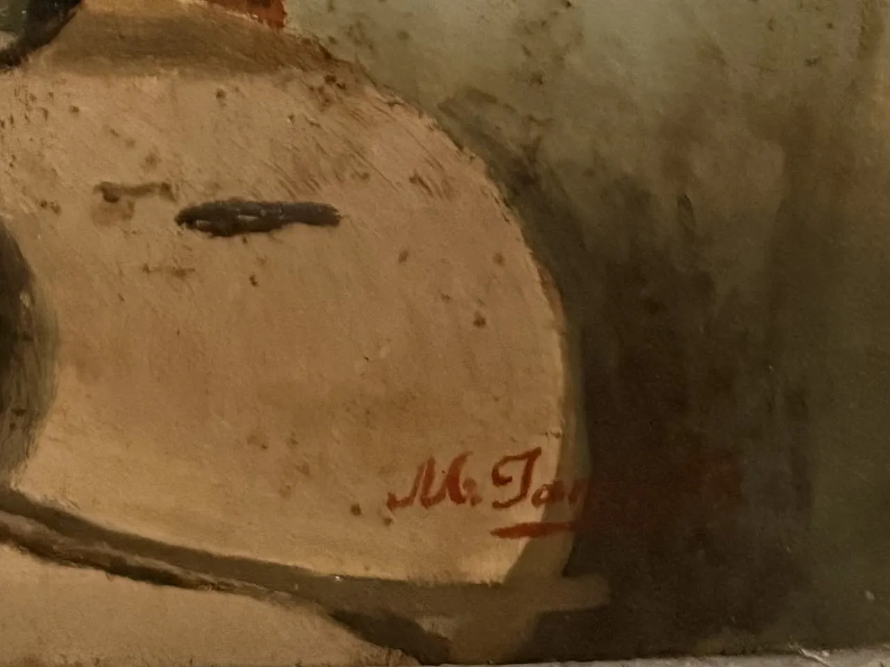 Olio su tavola '800, Bambino di Janotta Michele, '900 2