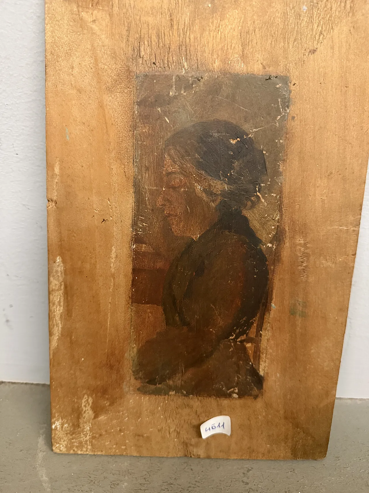 Olio su tavola '800, Bambino di Janotta Michele, '900 7