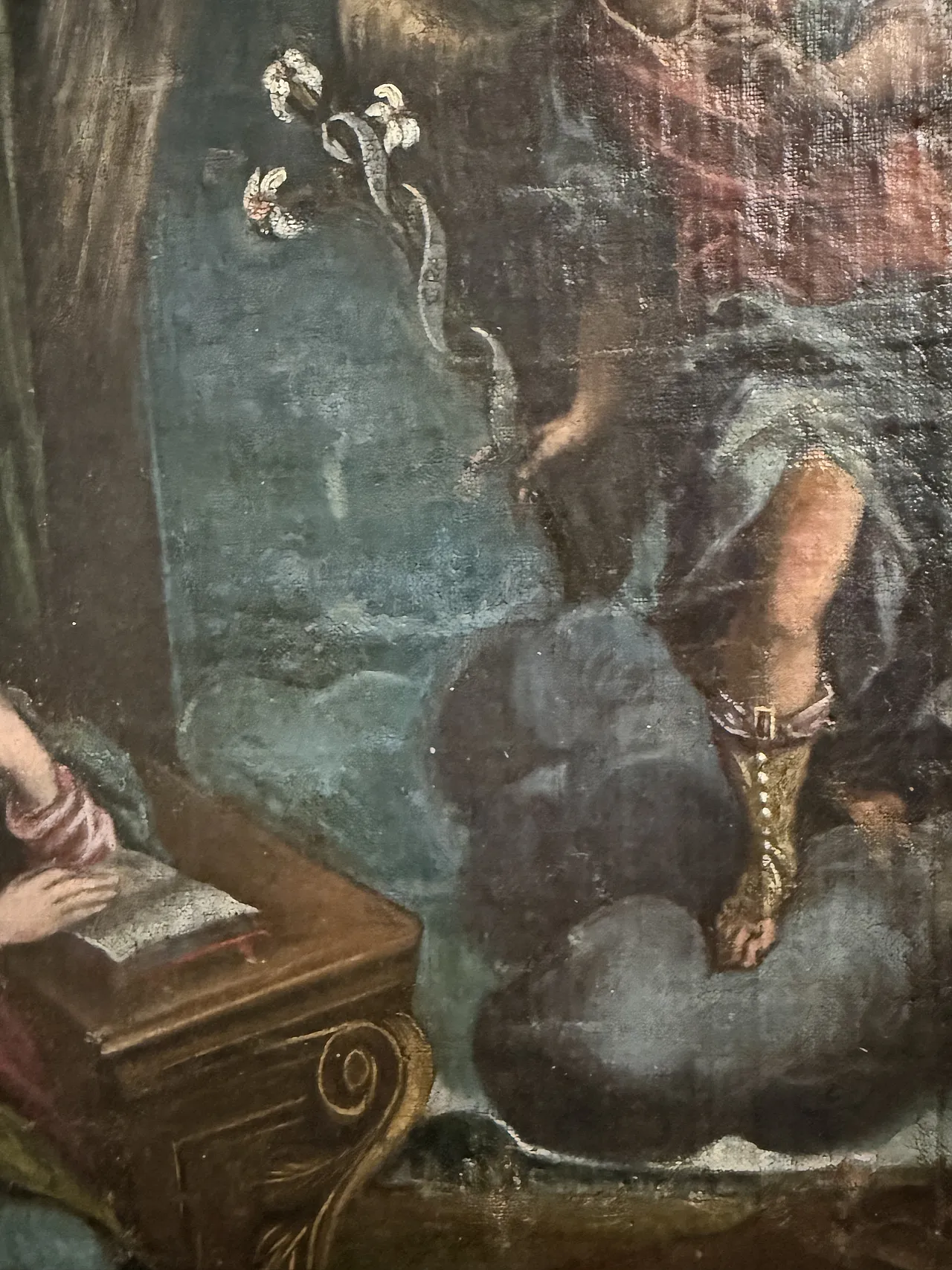 Sketch Announcement, for Altarpiece, oil on canvas, 17th century 9